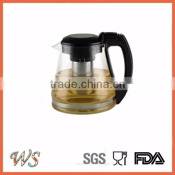 WSCHAS039Teapot with Infuser Borosilicate Glass Tea Pot with Filter