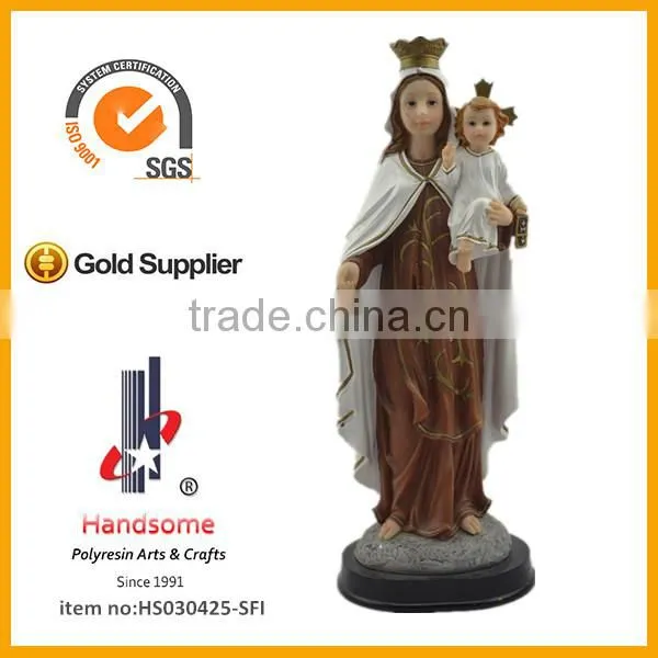8"resin St.pieta catholic religious figurine hot sale statue
