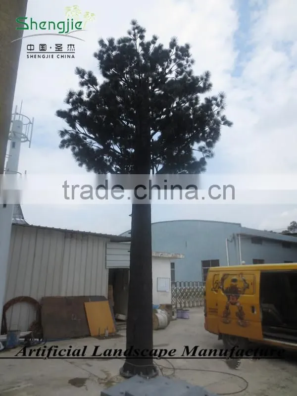2015 artificial communication tower tree, large outdoor artificial tree