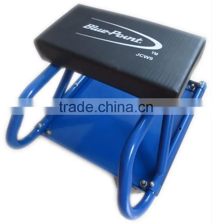steel folding car repair creeper-/ seat---4 wheels auto creeper