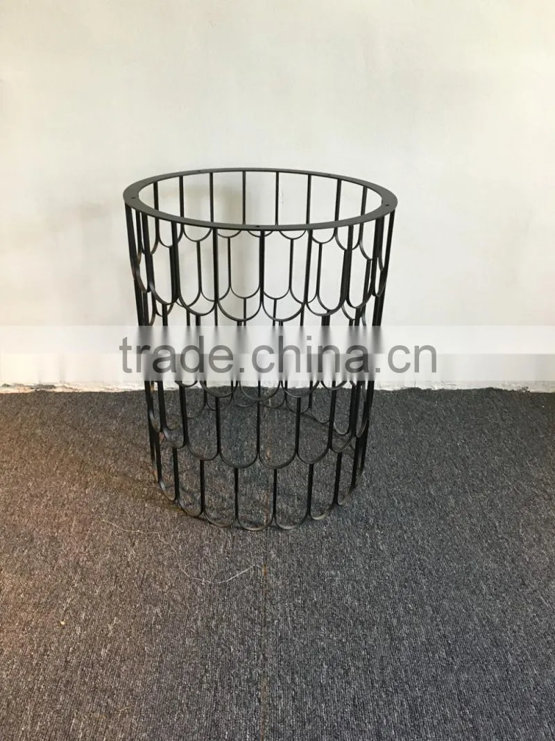 Metal iron black leg high grade quality end table