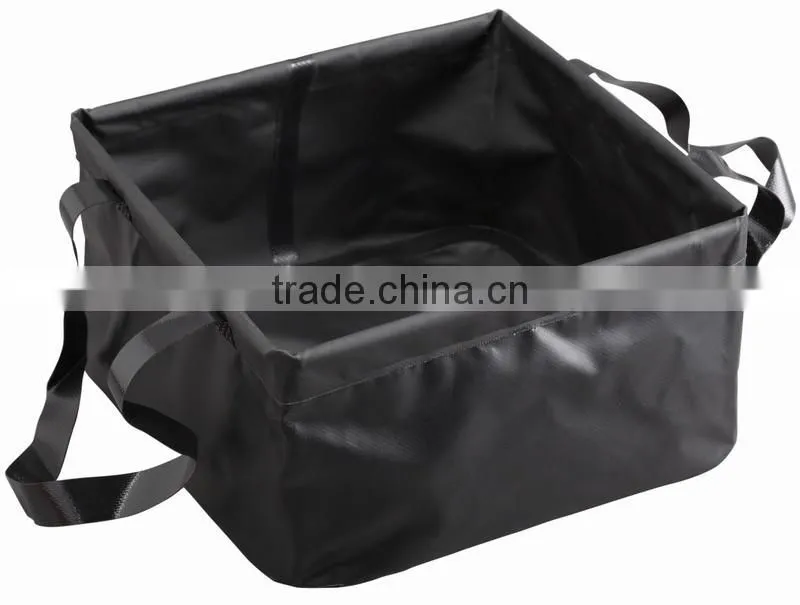 New camp outdoor sink round foldable bucket 98015 water barrel