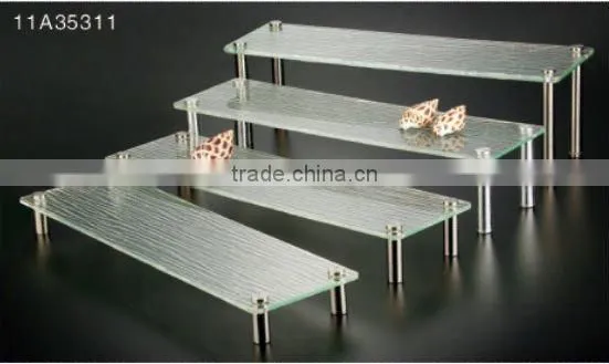 Retangle acrylic display sushi plates and dishes