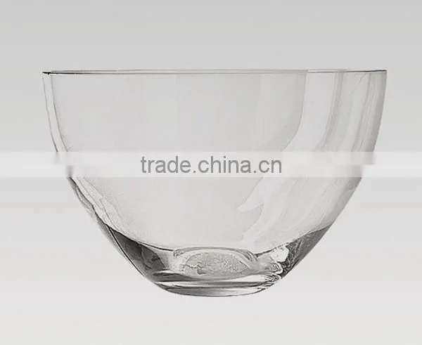 Nonporous borosil glass dessert bowls
