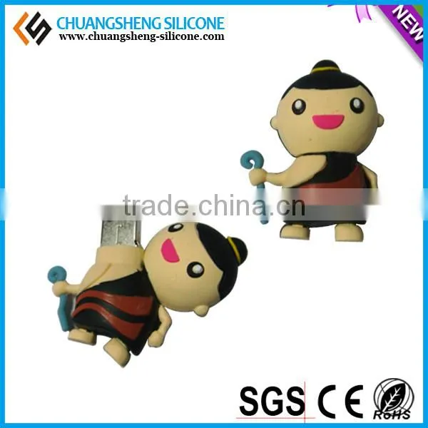 defferent animals micro silicone usb cover