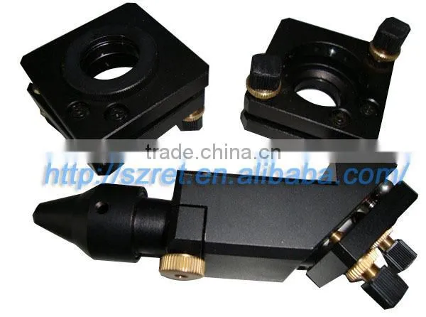 laser head cutting for 20mm dia lens 25mm dia mirror