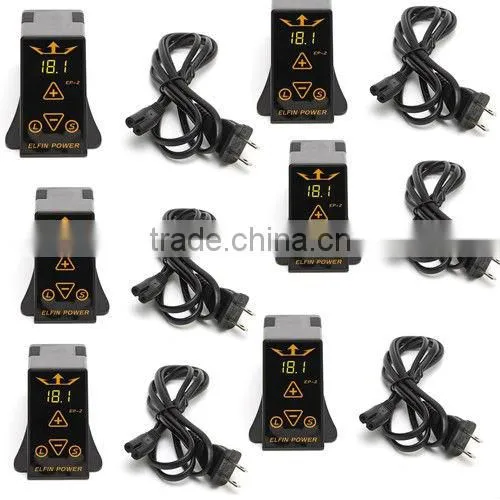 2013 New Arrival ELFIN POWER SUPPLY LCD For Tattoo Power Supply EP-2