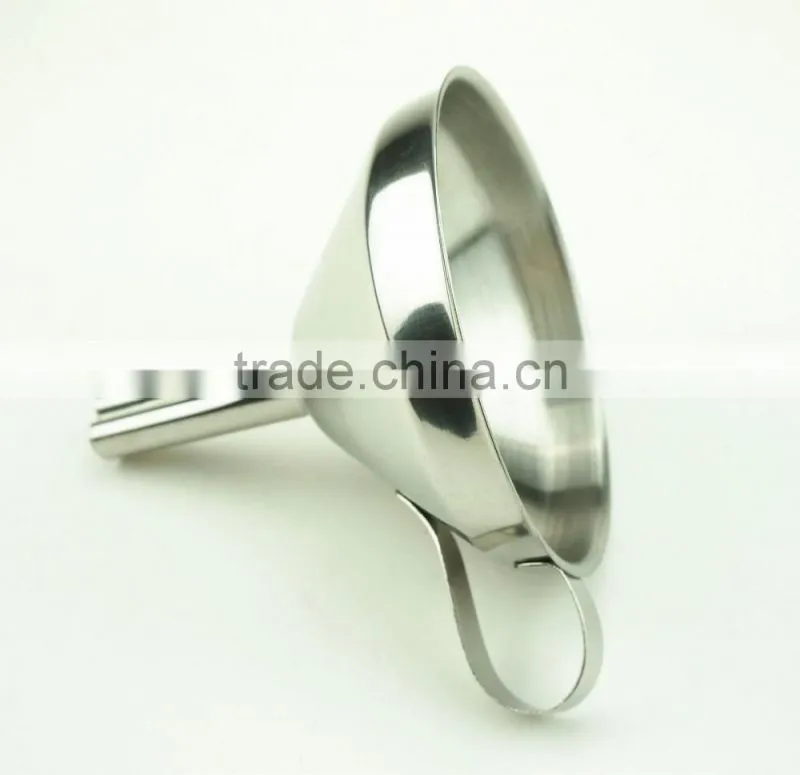 42015 Latest popular high quality small stainless steel funnel