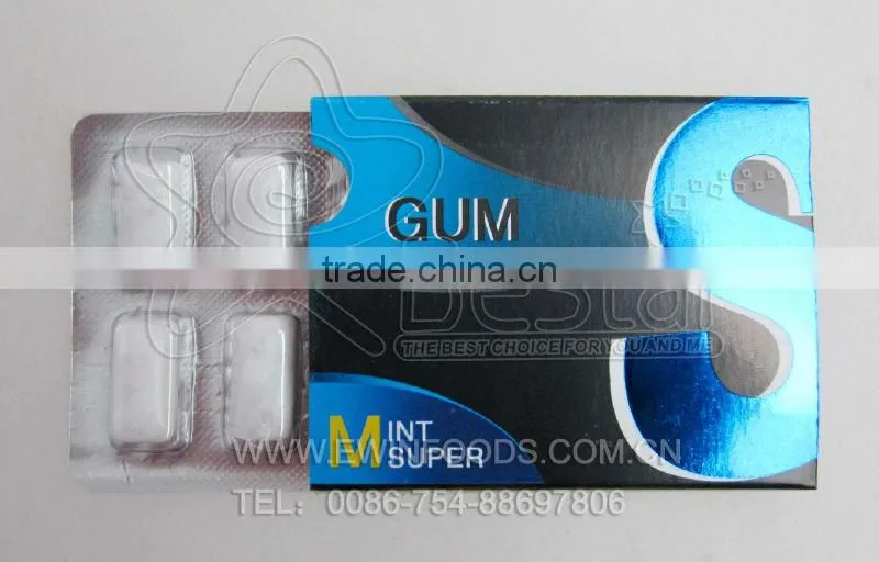 Four Flavors Sugar Free Chewing Gum&Xylitol Chewing Gum