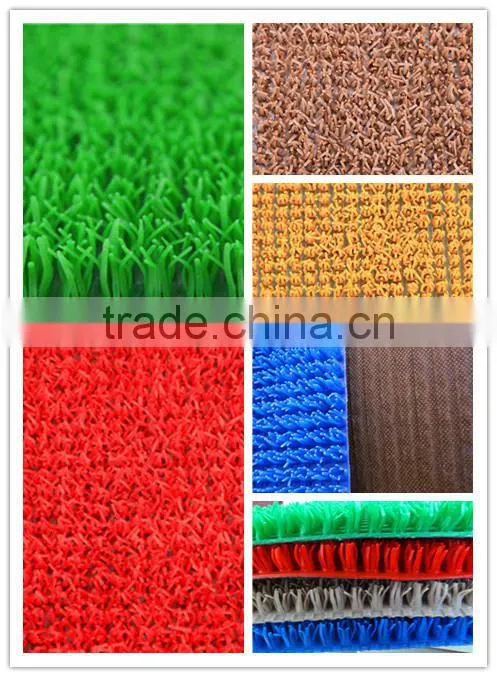 customized pvc coil mat/comfortable pvc coil mat/logo pvc coil mat made in factory