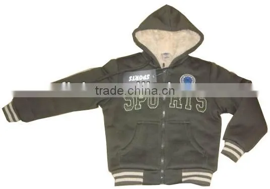618A-D overstock boys cheap fleece jackets kid clothes