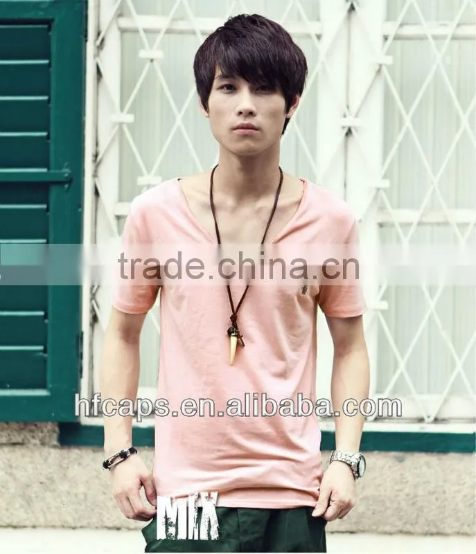 wholesale cheap modal white plain t-shirt