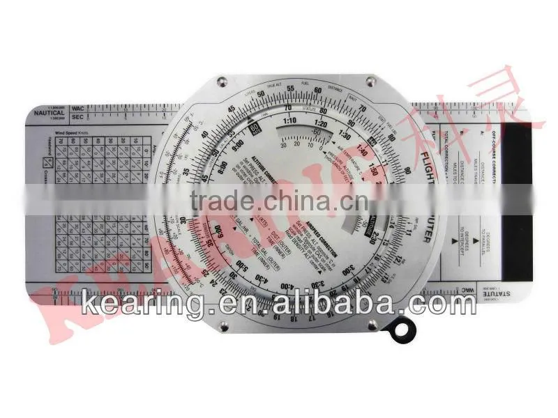 Kearing brand,#KNMP-1 distance conversion Flight Computer,metal Flight Computer for plotters