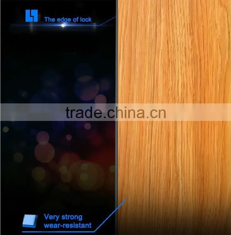 Home decoration good quality quick click lock pvc floor