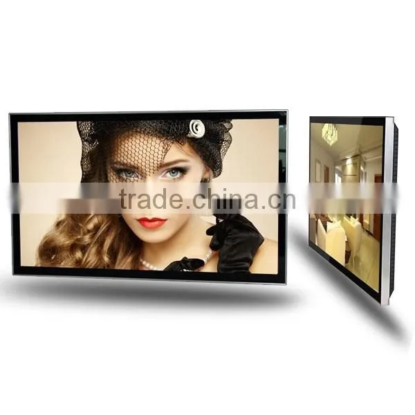 42inch lcd panel full hd flat screen digital photo frame advertising player