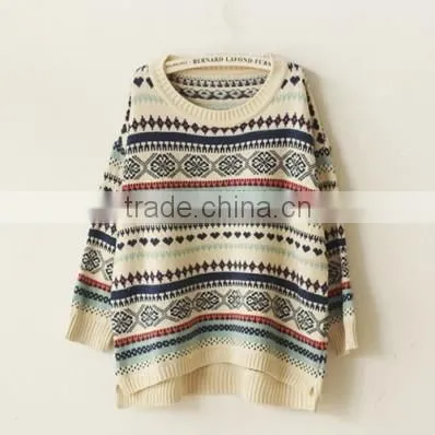 2016 new fashion christmas sweater designs for women