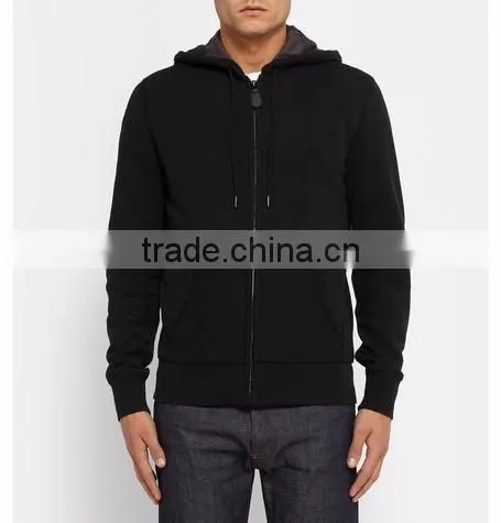 Brit Slim-Fit Stretch Cotton-Blend Jersey Hoodie