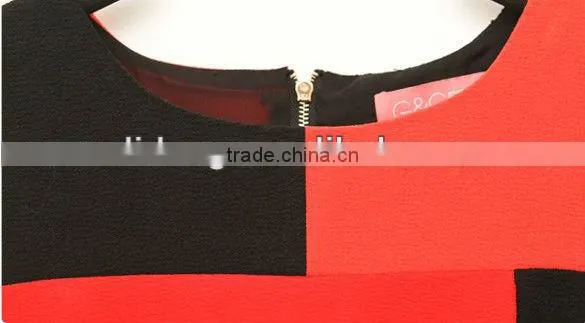 Latest Red Elegant Slimming Matching Family Dresses