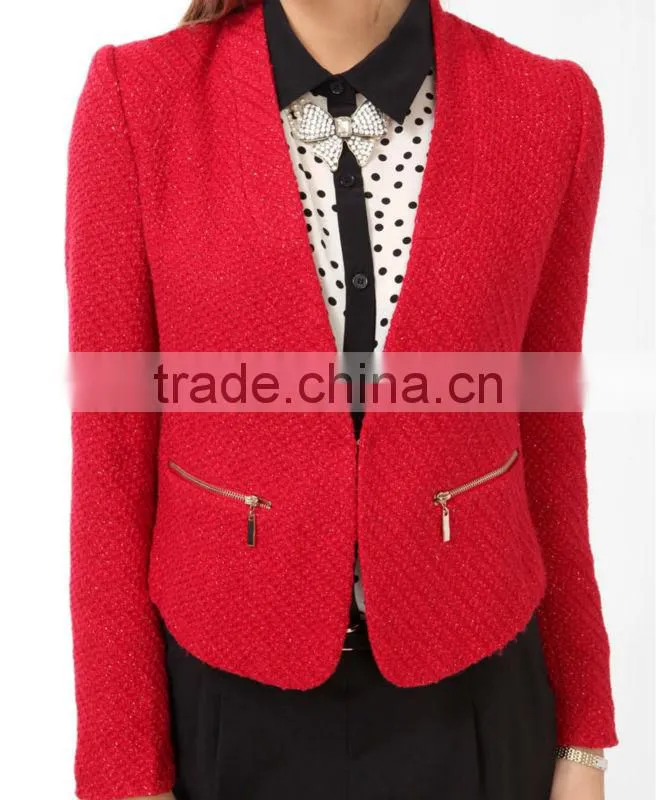 Metallic Tweed Jacket
