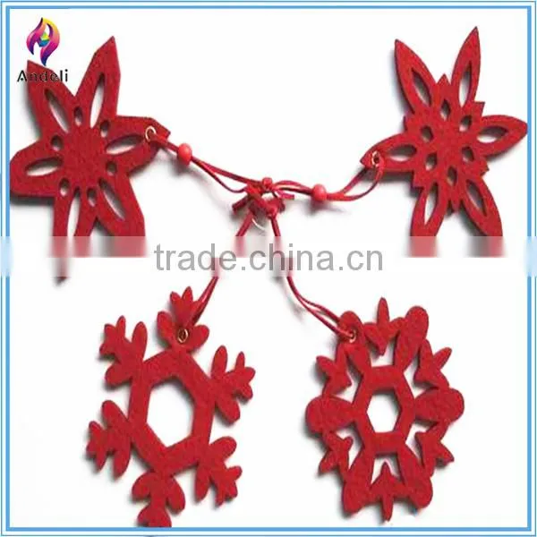 Custom Design Merry Christmas Snowflake Decoration For Home