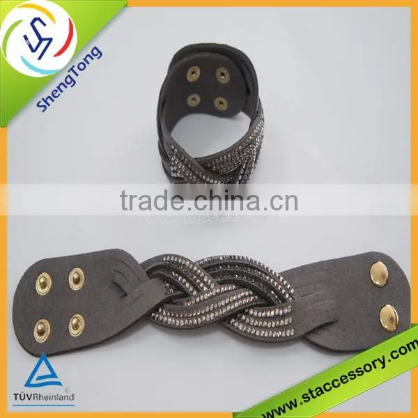 high quality couple bracelets/bracelets wholesale/leather bracelets for men