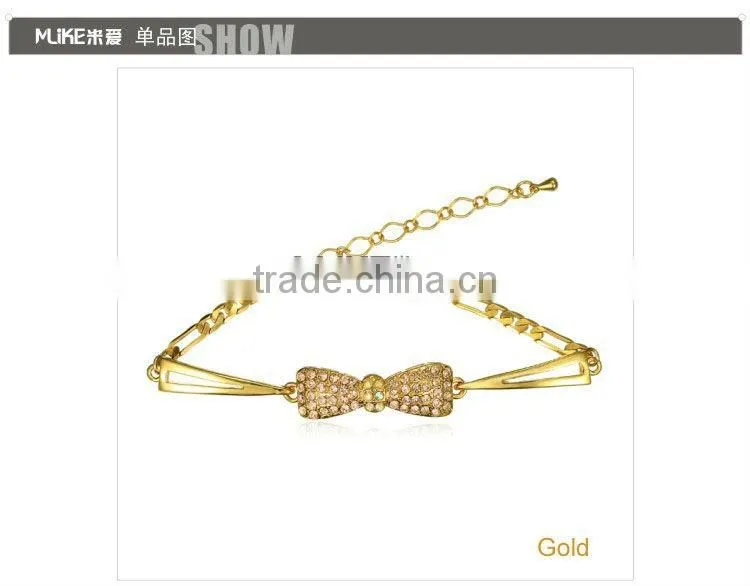 Bow-Tie 925 silver bracelet with Crystal M3007