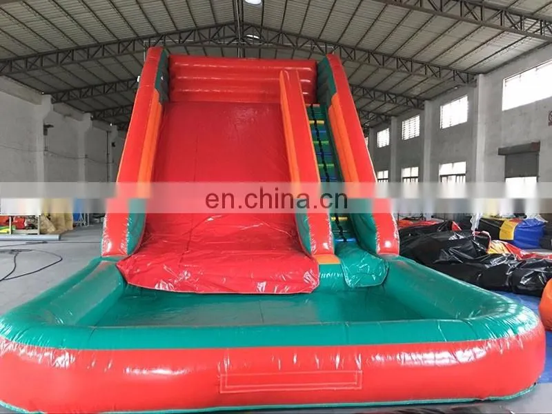 2017 wholesale Amusement Park water slides 10*5m kids inflatable waterslides