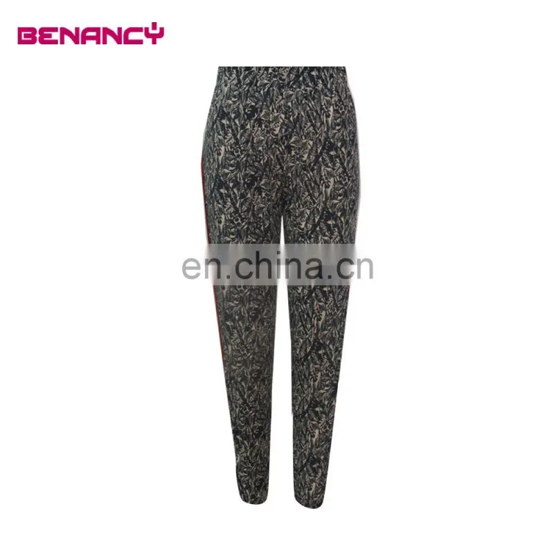 middle age women wearing printing pattern new design pant