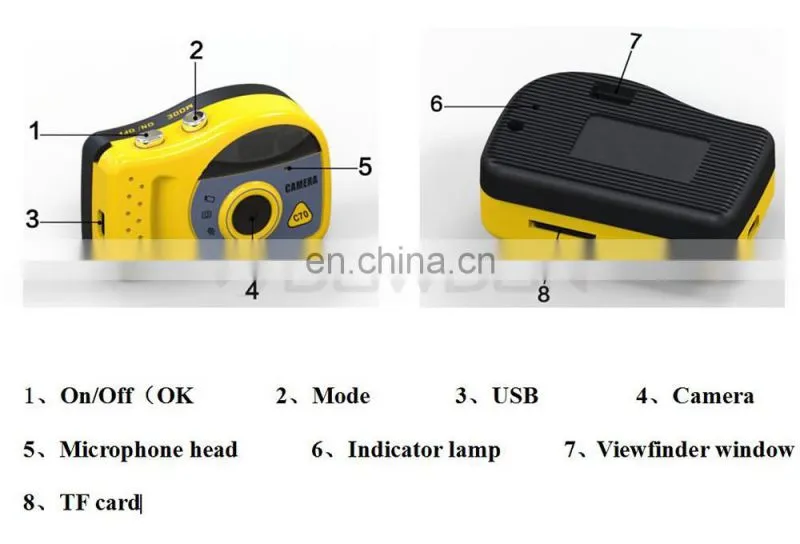C70 Mini pocket camera hd hidden mini camera 720p hd mini video camera 1280*960