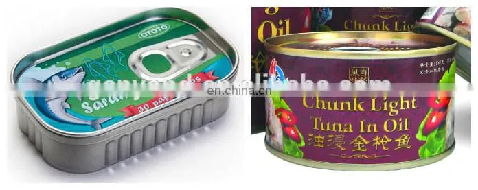 Complete canned sardines production line