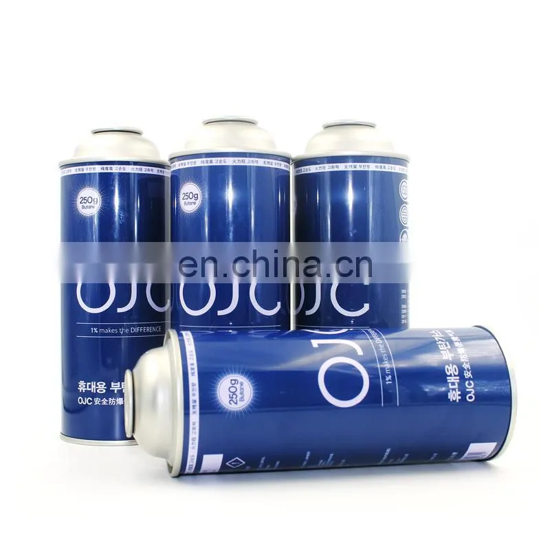 Aerosol Can Empty Camping Refill Butane Gas Cartridge Canister