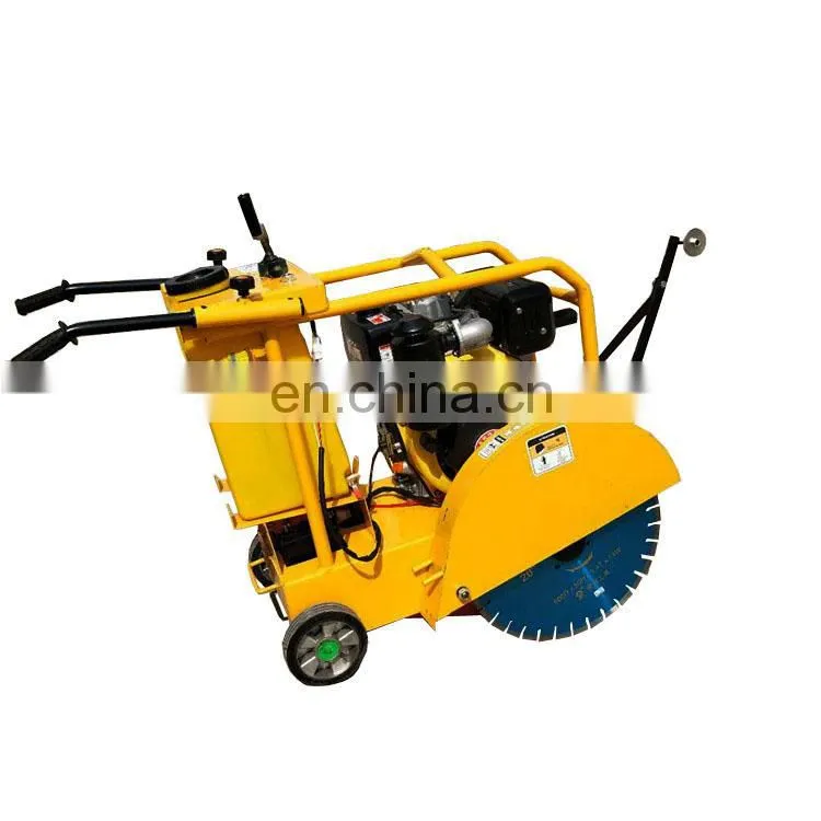 diesel hydraulic start concrete road cutter saw model NM-80 made in china