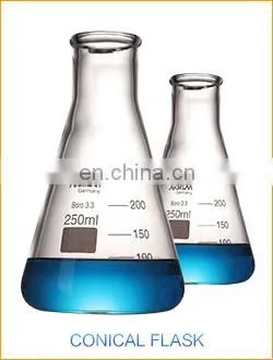 AKM LAB Glass 5ml Conical Flask Mini Erlenmeyer Flask