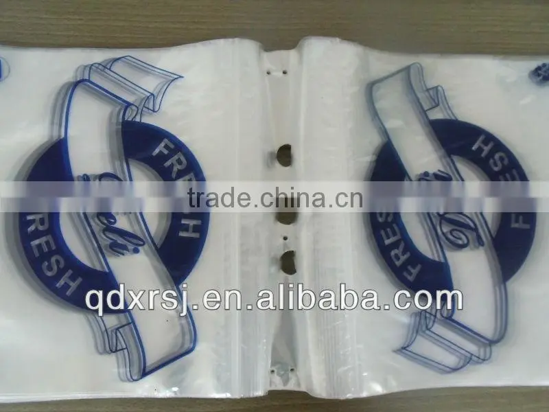 LDPE Saddle Bags Saddle Deli Bags Saddle Ziplcok Bags with custom logo