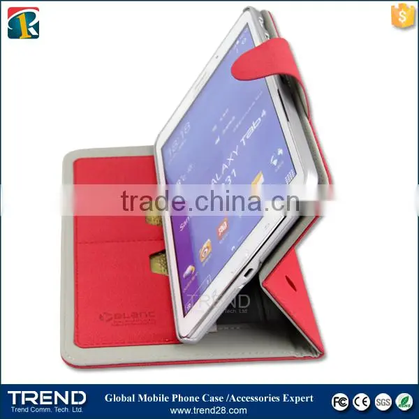 alibaba express snow pattern folding leather case for samsung tab 4