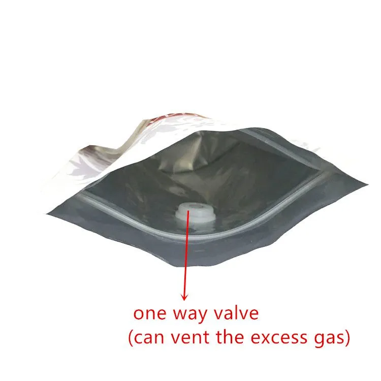 Wholesale custom printing 12oz stand up aluminum foil coffee bag with valve