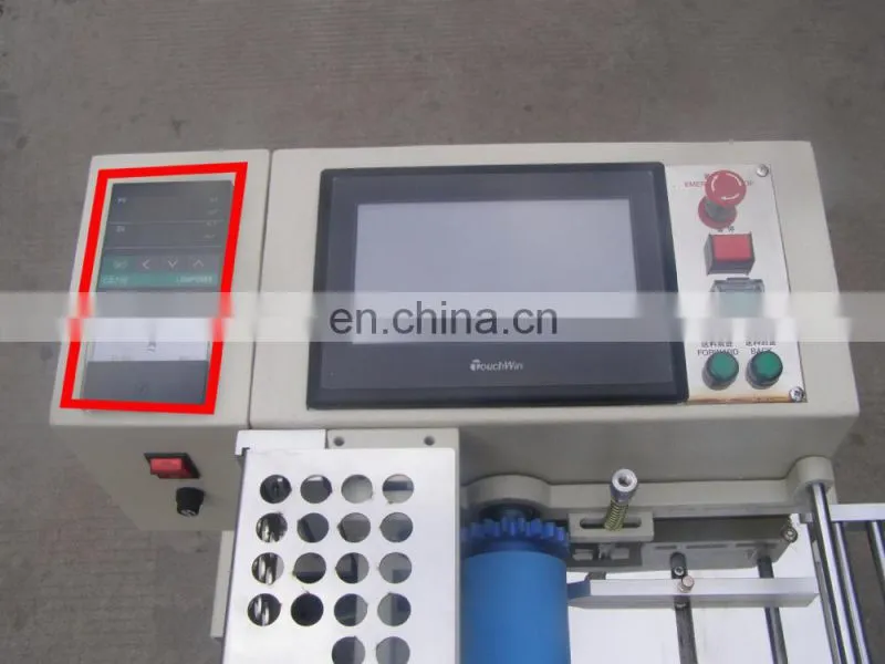 Fabric elastic band cutting machine with hot knife