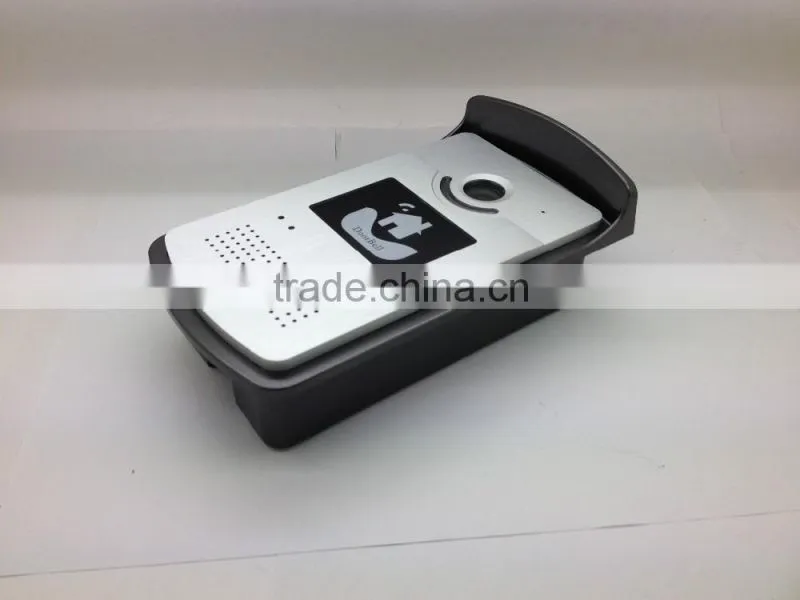 10Meters IR Night Vision 110 Degree Wide Angle 720P HD WiFi Video Doorbell Camera with Remote Unlock and Motion Detection Alarm