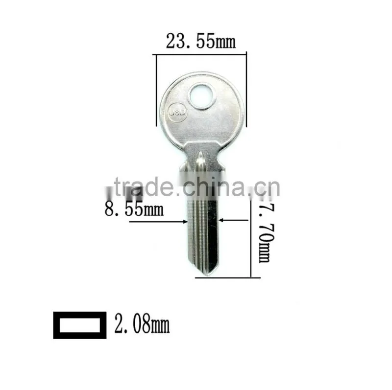 U8D High quality door key blank