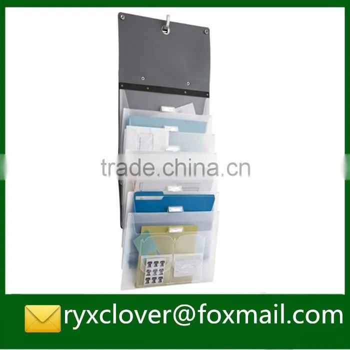 Office Stationery Expandable Hanging folder/PP Briefcase/Plastic Document bag