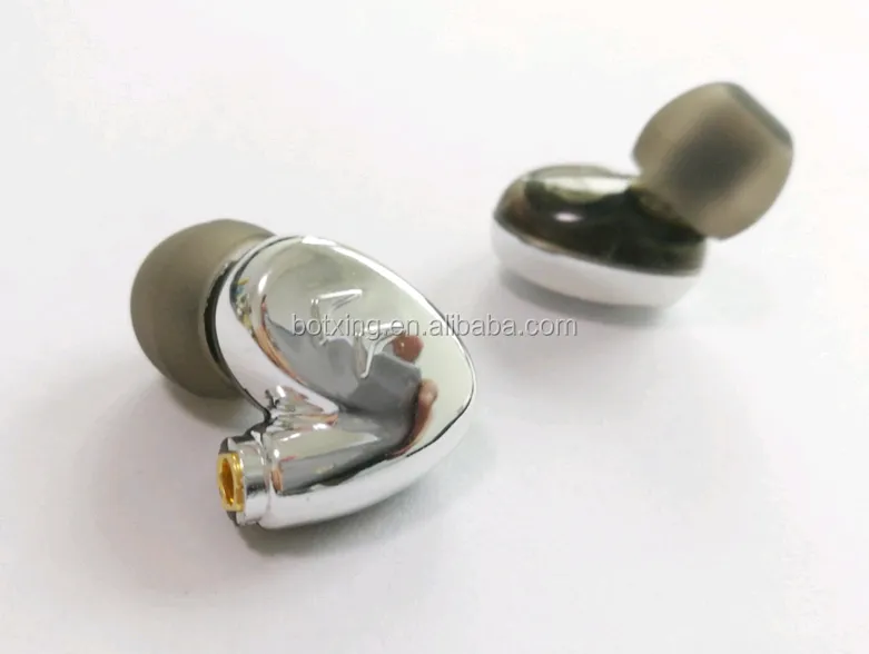 Best quality stripped-down double speaker earphone headphone in ear with speaker voice coil