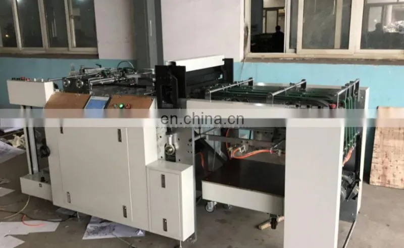 UT550 Automatic Notebook Hole Punching Machine auto Calendar making machine