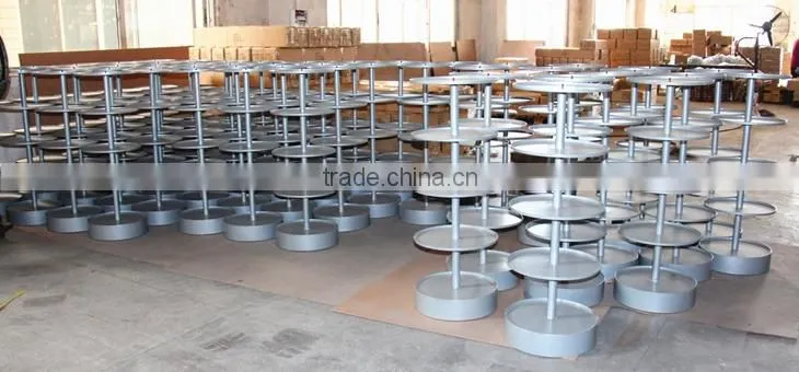 metal material candy display rack with circle Acrylic
