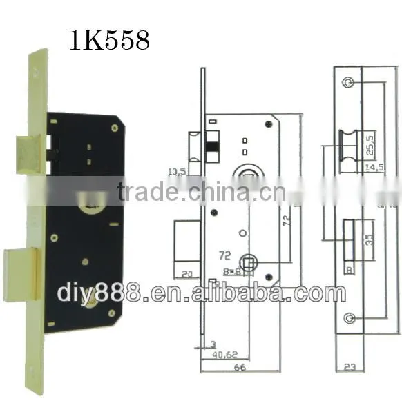 PVC door Intelliware gun safe anti theft latch 1K558