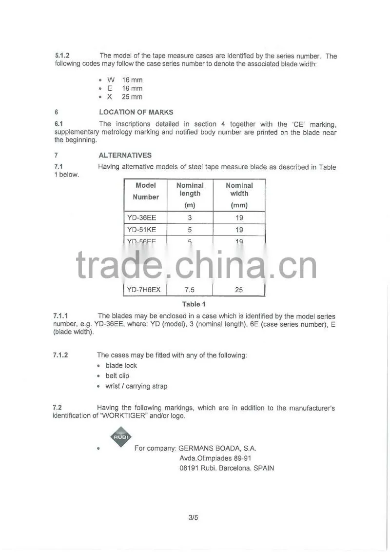 3M,5M,7.5M,10M rubber coating auto-stop measuring tape