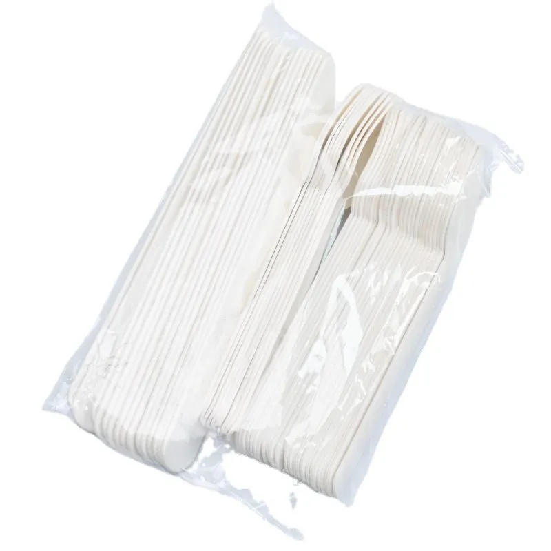 Paper card cutlery knife fork spoon