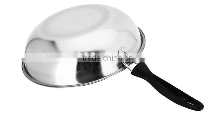 FDA LFGB SGS stainless steel non stick frying pan for house