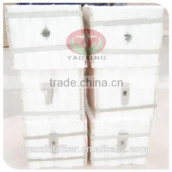 High Pure Insulation Ceramic Fiber Module Refractory Ceramic Fiber Module for Furnace Standard Ceramic Fiber Module