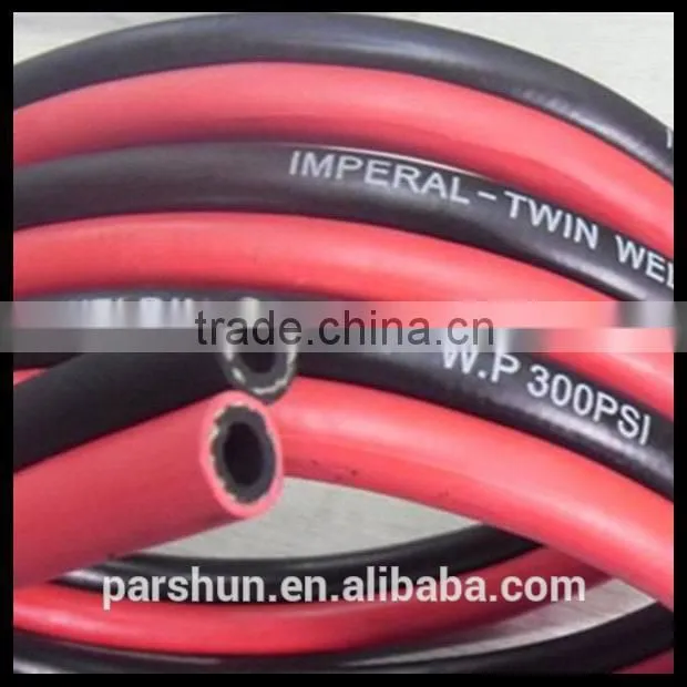Chinese Manufacturer 1/4 Inch The Oxygen And Acetylene Double Hose