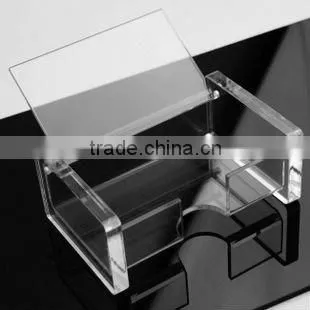 2012 transparent simple acrylic business card holder